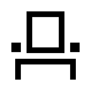 Event Seat Icon from Sharp Line - Material Symbols Set