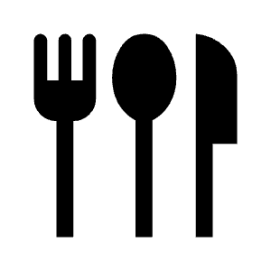 Flatware Fill Icon from Outlined Fill - Material Symbols Set