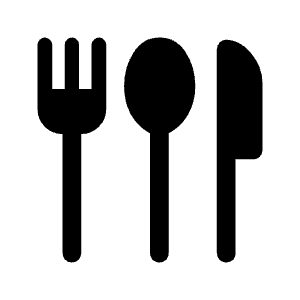 Flatware Fill Icon from Rounded Fill - Material Symbols Set