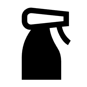 Household Supplies Fill Icon from Sharp Fill - Material Symbols Set