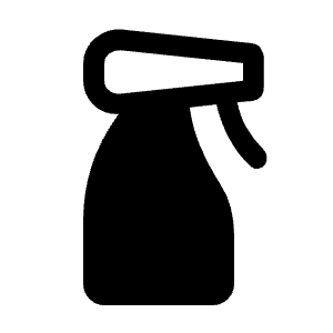Household Supplies Fill Icon from Rounded Fill - Material Symbols Set