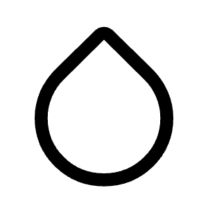 Humidity Low Fill Icon from Sharp Fill - Material Symbols Set