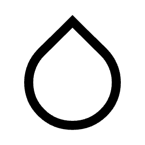 Humidity Low Icon from Outlined Line - Material Symbols Set
