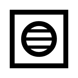 Hvac Icon from Sharp Line - Material Symbols Set