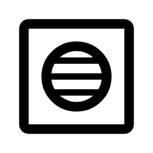 Hvac Icon from Rounded Line - Material Symbols Set