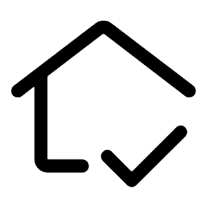 In Home Mode Icon from Rounded Line - Material Symbols Set