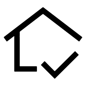 In Home Mode Icon from Outlined Line - Material Symbols Set