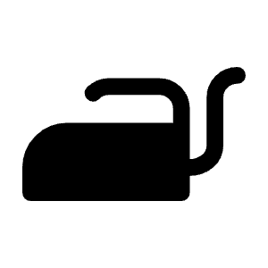 Iron Fill Icon from Rounded Fill - Material Symbols Set