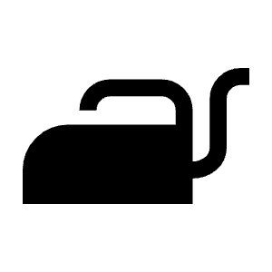 Iron Fill Icon from Outlined Fill - Material Symbols Set
