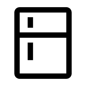 Kitchen Icon from Outlined Line - Material Symbols Set