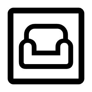 Living Icon from Outlined Line - Material Symbols Set