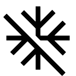 Mode Cool Off Icon from Sharp Line - Material Symbols Set