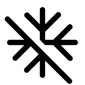 Mode Cool Off Icon from Rounded Line - Material Symbols Set