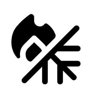 Mode Heat Cool Fill Icon from Rounded Fill - Material Symbols Set