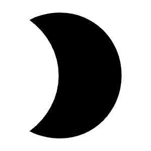 Mode Night Fill Icon from Outlined Fill - Material Symbols Set