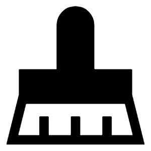 Mop Fill Icon from Sharp Fill - Material Symbols Set