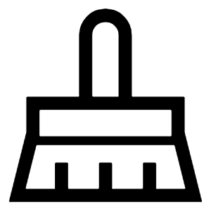 Mop Icon from Sharp Line - Material Symbols Set