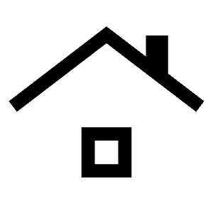 Roofing Icon from Outlined Line - Material Symbols Set