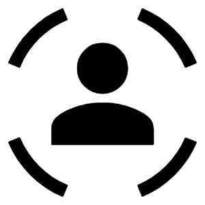 Sensor Occupied Fill Icon from Outlined Fill - Material Symbols Set