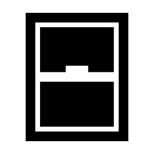 Sensor Window Fill Icon from Sharp Fill - Material Symbols Set