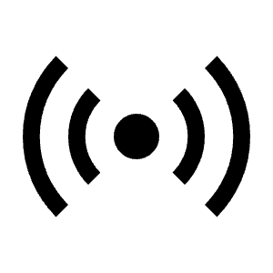 Sensors Icon from Outlined Line - Material Symbols Set