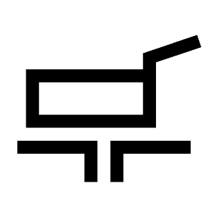 Skillet Cooktop Icon from Sharp Line - Material Symbols Set