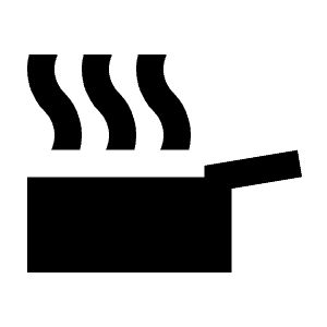 Skillet Fill Icon from Sharp Fill - Streamline Material Free Set