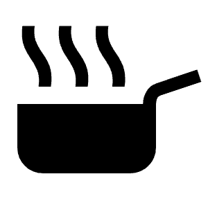 Skillet Fill Icon from Outlined Fill - Material Symbols Set