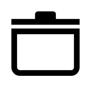 Stockpot Icon from Outlined Line - Material Symbols Set