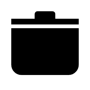 Stockpot Fill Icon from Outlined Fill - Material Symbols Set