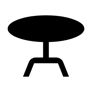 Table Bar Fill Icon from Outlined Fill - Material Symbols Set