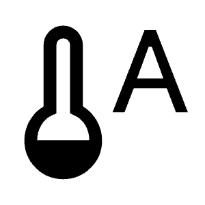 Thermostat Auto Fill Icon from Sharp Fill - Material Symbols Set