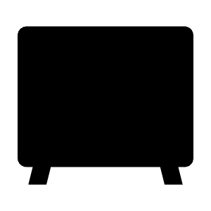 Tv Gen Fill Icon from Outlined Fill - Material Pro Free Set