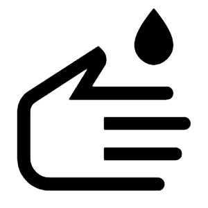 Wash Icon from Outlined Line - Material Symbols Set