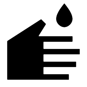 Wash Fill Icon from Sharp Fill - Material Symbols Set