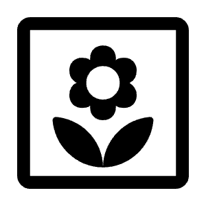 Yard Icon from Rounded Line - Material Symbols Set