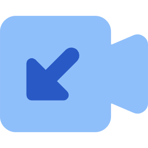 Incoming Video Call Icon from Core Flat Set