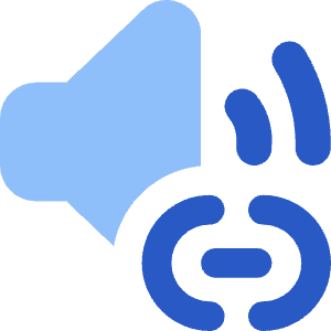Link To Sound Icon from Core Flat Set