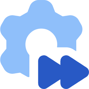 Settings Video Playback Timelapse Icon from Core Flat Set