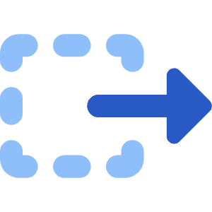 Track Select Right Tool Icon from Core Flat Set