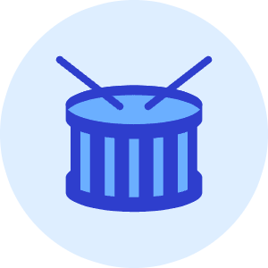 Drum Icon from Kameleon Duo - Free Set