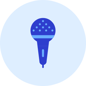 Microphone 2 Icon from Kameleon Duo - Free Set