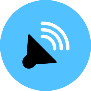 Speaker Icon from Kameleon Pop - Free Set