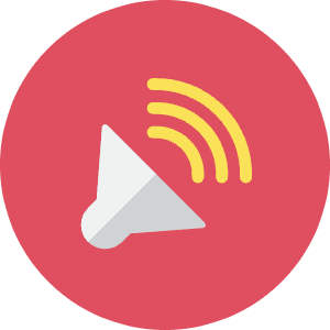 Speaker Icon from Kameleon Colors - Free Set