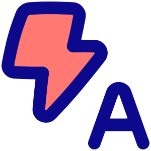 Auto Flash Icon from Plump Pop - Free Set