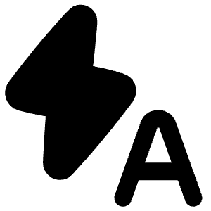 Auto Flash Icon from Plump Solid - Free Set