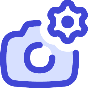 Camera Setting Gear Icon from Flex Duo - Free Set