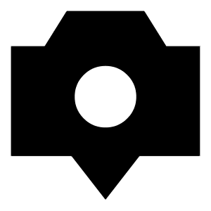 Camera Setting Pin Icon from Sharp Solid - Free Set