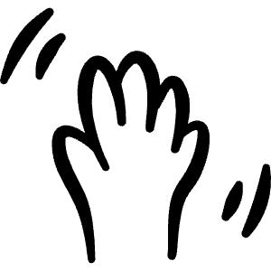 Camera Settings Hand Motion Icon from Freehand Line - Free Set