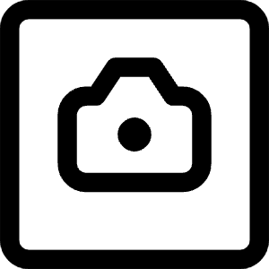 Camera Square Icon from Core Line - Free Set